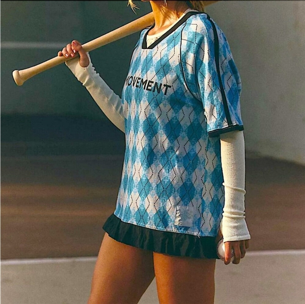 NWT FP Movement Baseline Printed Tee. XS - Picture 2 of 13